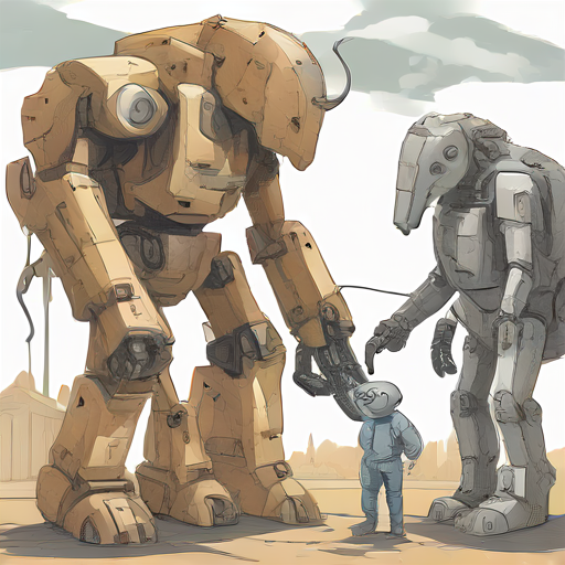 ## El Eco de la Reflexión: Robots, Humanidad y la Búsqueda de Sentido en Mastodon