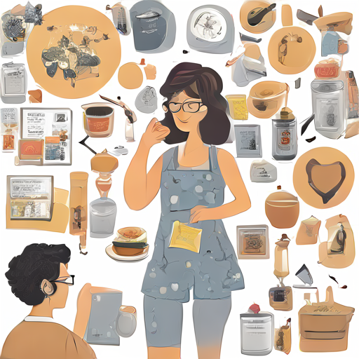 Ilustración de un campo de cultivo diverso en lugar de monocultivo, simbolizando la importancia de diversificar el contenido.